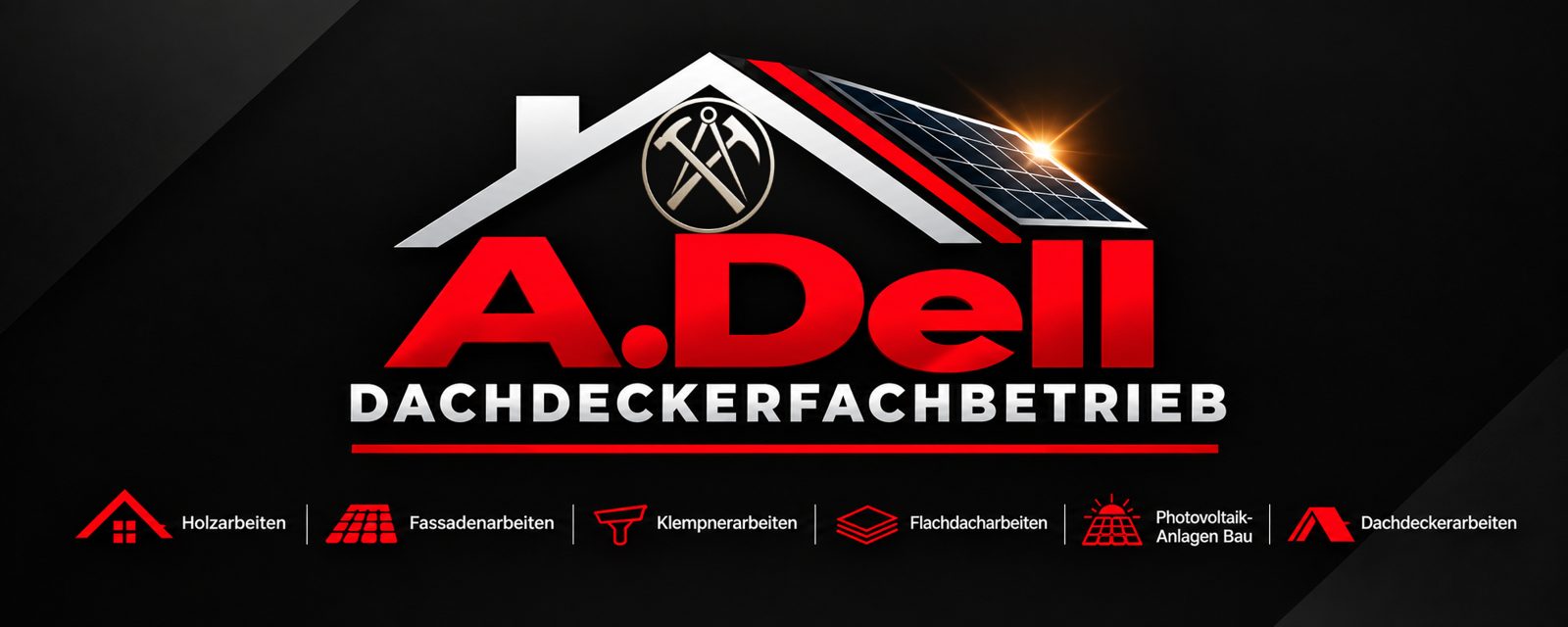A.Dell Dachdeckerfachbetrieb: Holzarbeiten, Fassadenarbeiten, Klempnerarbeiten, Flachdacharbeiten, Photovoltaik-Anlagen Bau, Dachdeckerarbeiten